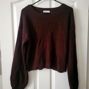 Brown sweater
